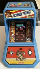 Vintage 1982 Coleco Donkey Kong Mini Tabletop Arcade Nintendo Game TESTED WORKS