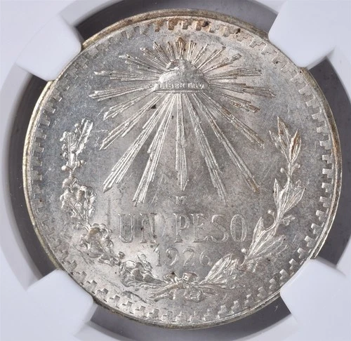 1926 M Mexico Peso - NGC MS64