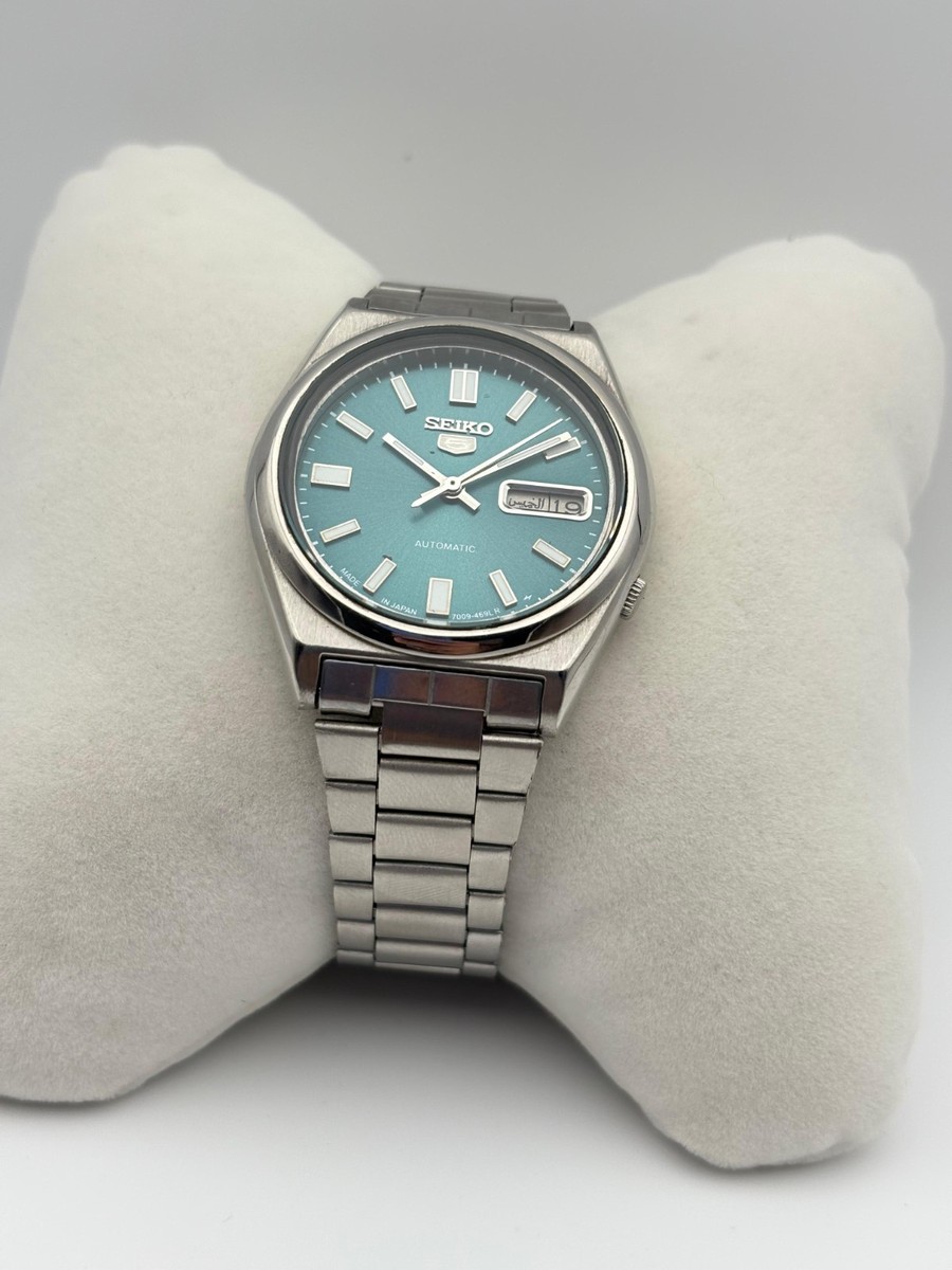 Seiko 5 Automatic Men's Watch 7009 | Forest green dial | eBay