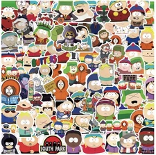 Smart Mouth South Kids Stickers 50pk Fun Park Kids Cartoon Funny Stickers Mix