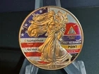 2015 1oz Silver Liberty Eagle.  “Southernmost Point “. In Capsule.