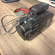 Sony CCD-V3 Video8 Handycam Camcorder Vintage 1980s Sony Cam Recorder Powers On