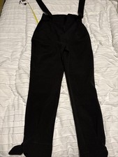 Boohoo Women's Size 4 USA Black Pants Stretch Straight Leg