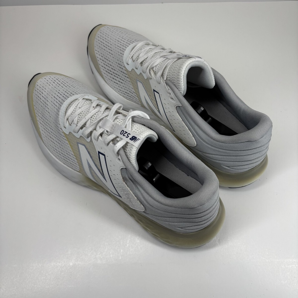 New Balance 520 V7 Men\'s 14D White/Grey Running Shoes Athletic Sneakers‎ M520RW7 New Balance 520 V7 Men main image 4