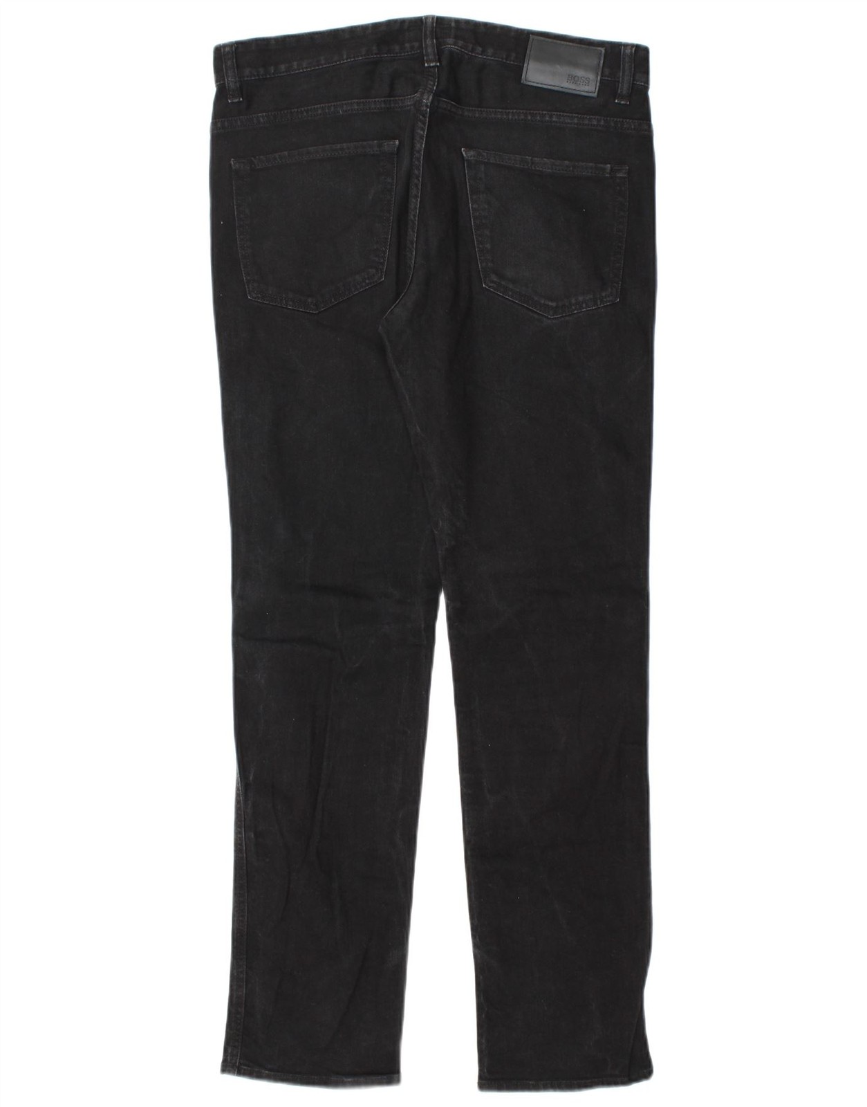 Hugo Boss Mens Slim Jeans W32 L32 Black Cotton AO21 thumbnail 2
