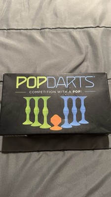 POPDARTS Glow Pack Game Set Glow in The Dark Blue and Green - Indoor, Outdoor...