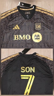 LAFC 2026 Black Home Jersey - Son #7 - Sizes S-XL Fan Edition | eBay