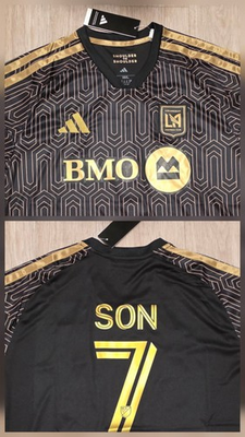 #ad LAFC 2026 Black Home Jersey Son #7 Sizes S XL Fan Edition $44.99