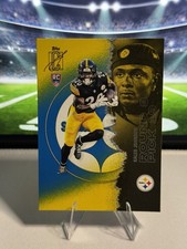 Kaleb Johnson 2025 Topps Signature Class Steelers Rookie Card #114 Steelers. rookie card picture