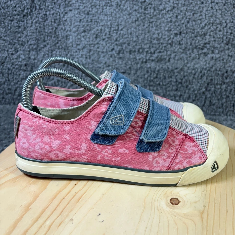 Keen Shoes Sula Womens Size 5 Pink Blue Canvas Casual Comfort Outdoor Sneakers - Image 3 of 4