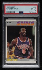 1987-88 Fleer Walter Davis #26 PSA 6 HOF 0x5i