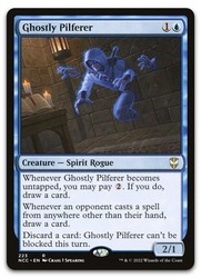 Ghostly Pilferer 223 Commander: Streets of New Capenna