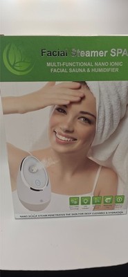 Facial Steamer Nano Ionic Home Face Sauna Portable Humidifier