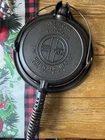 GRISWOLD AMERICAN #8 LOW BASE CAST IRON  WAFFLE IRON *FULLY RESTORED**