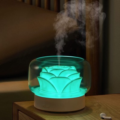 Essential Oil Diffuser 500ml Large Room - 24 Hours Auto Off with 7 Colors