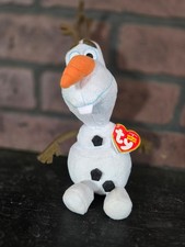 Ty Beanie Babies Disney Frozen Olaf the Snowman - Plush, Stuffed NWT
