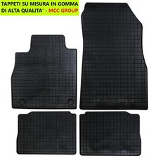 TAPPETINI TAPPETI IN GOMMA PER NISSAN MICRA 2017 IN POI (K14)
