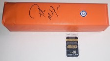 PAT MCAFEE SIGNED AUTOGRAPHED TOUCHDOWN PYLON INDIANAPOLIS COLTS LEGEND JSA COA!