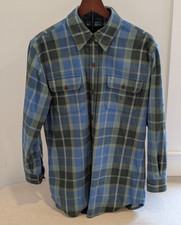Polo Country Ralph Lauren Shirt Men Small Plaid Button Flannel Western Workwear