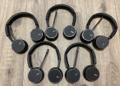 Posten 5x Poly Plantronics Voyager 4220 Wireless Stereo Headset