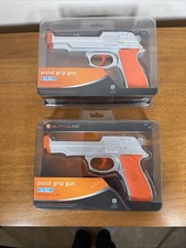 2 Alphaline Pistol Grip Gun For Nintendo WII New Lot Of 2