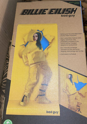 Billie Eilish Action Figure Bad Guy In-Video Series Fashion Doll