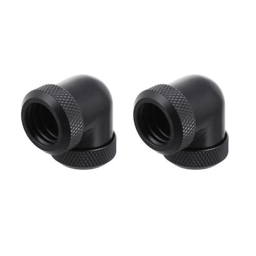 2 PCS Coude Refroidissement Par Eau Connecteur Raccord Rotatif À 90 Degrés - Afbeelding 7 van 12