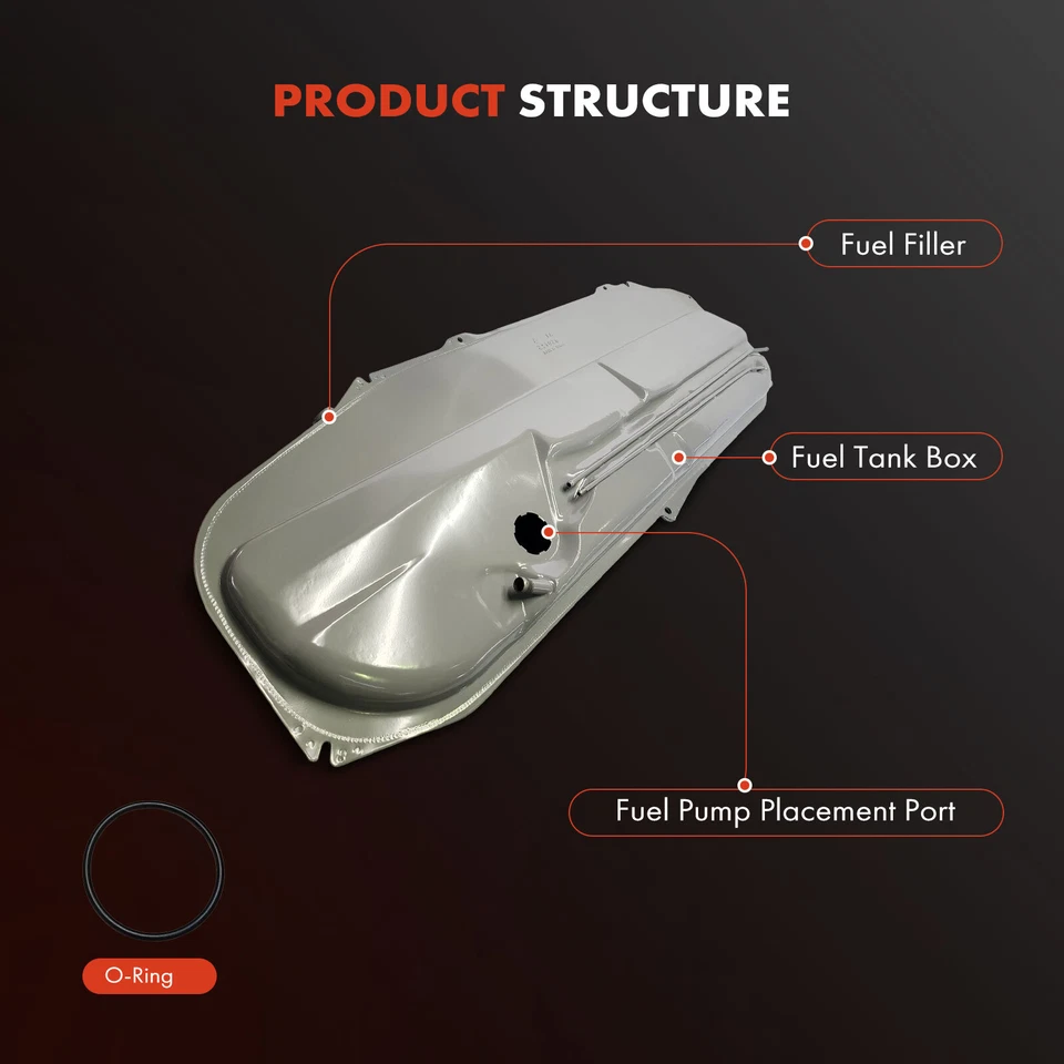 Tanque de combustible de 15 galones para BMW 325e 1984-1987 325i 1987 318i 1984-1985 1991 325 Foto 2 de 4