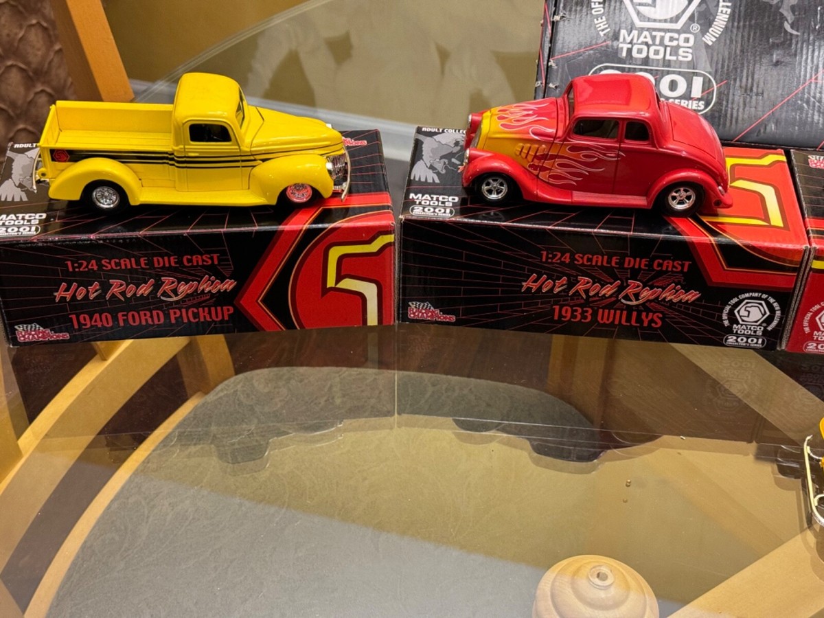 2001 Racing Champions Matco Tools Hot Rod Replica Collector Set 1