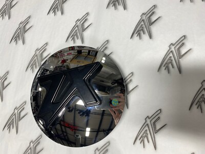 #ad ZX 14 CHROME AND BLACK 3D quot;ZXquot; GAS CAP 06 20 NINJA ZX14 R *CLEARANCE $199.98