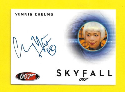 2014 James Bond Archives Autograph A247 Yennis Cheung in Skyfall | eBay