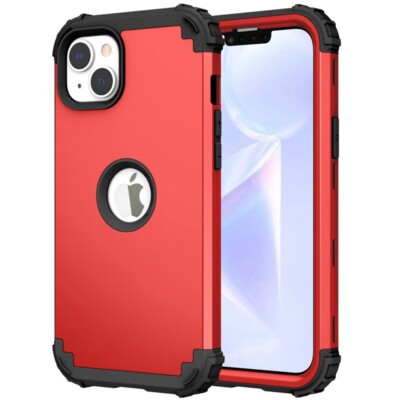 Heavy Duty Shockproof Case Cover For iPhone 15 14 13 12 11 Pro Max XR 8/7 Plus
