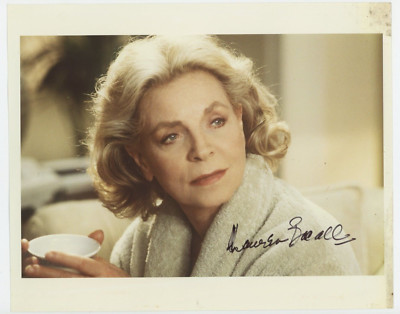 Lauren Bacall Actress Hand Signed Autograph 8x10 Photo | eBay