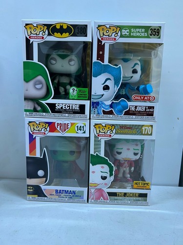 Funko Pop DC Lot Of 4: Spectre 380 The 