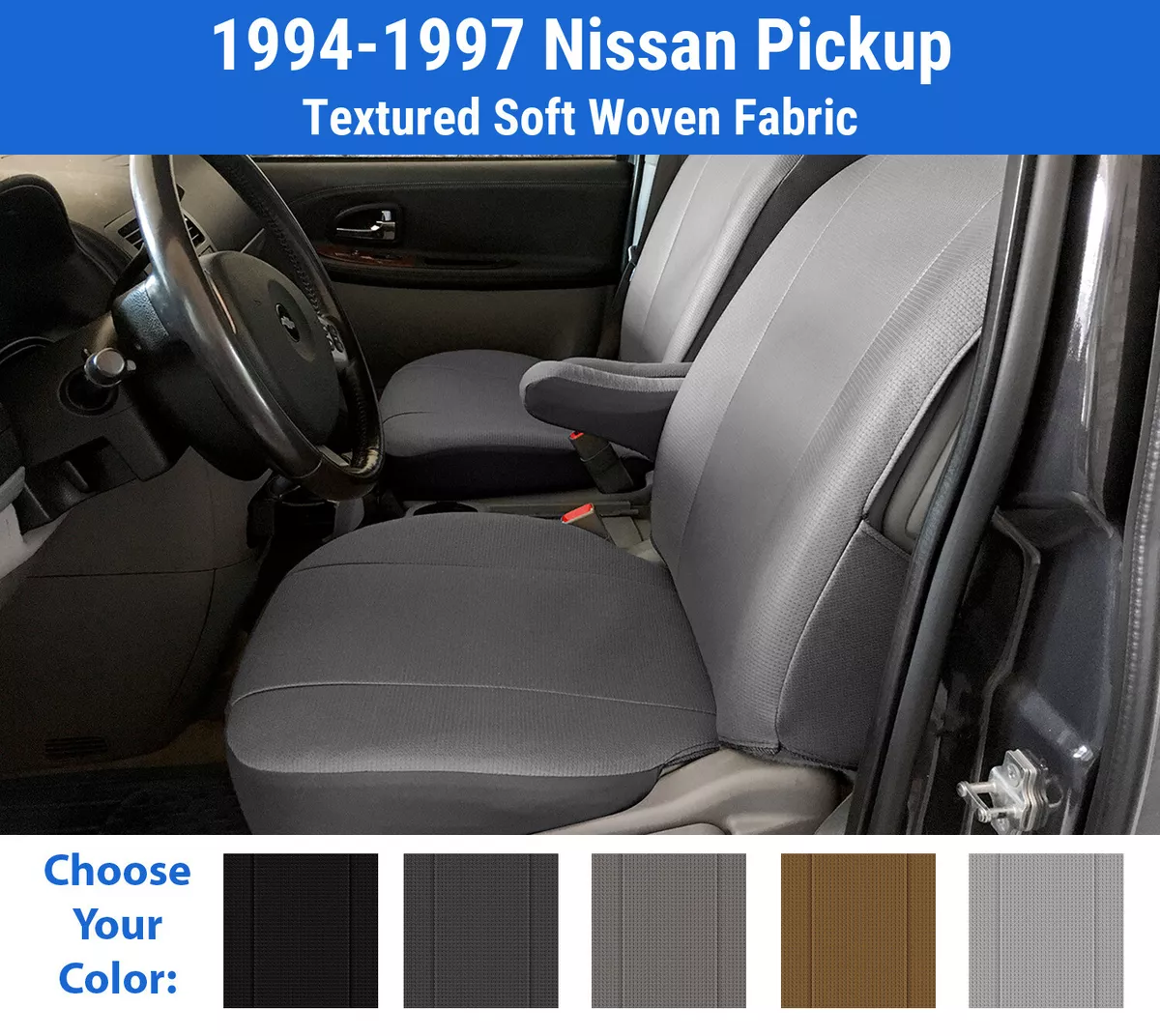 Nissan pickup cheap seat covers