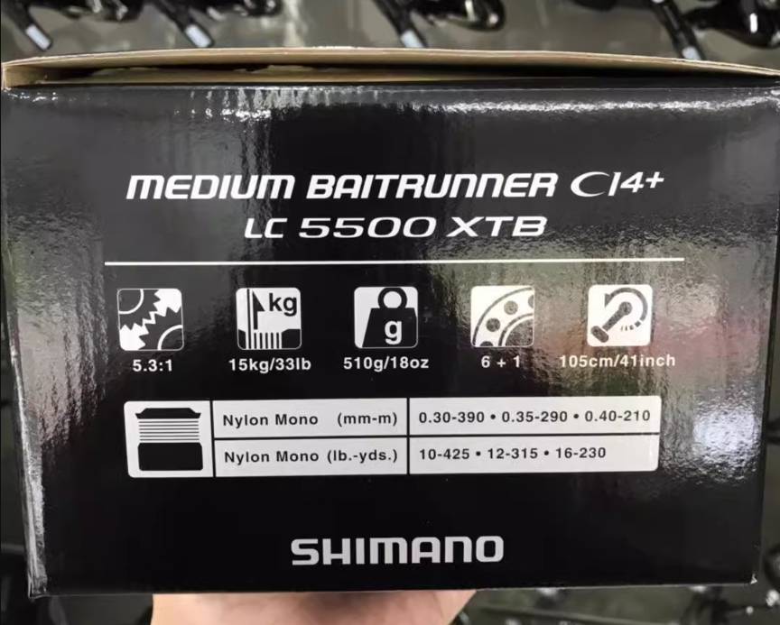 SHIMANO 18 BAITRUNNER CI4+ 5500 XTB Spinning Fishing Reel | eBay