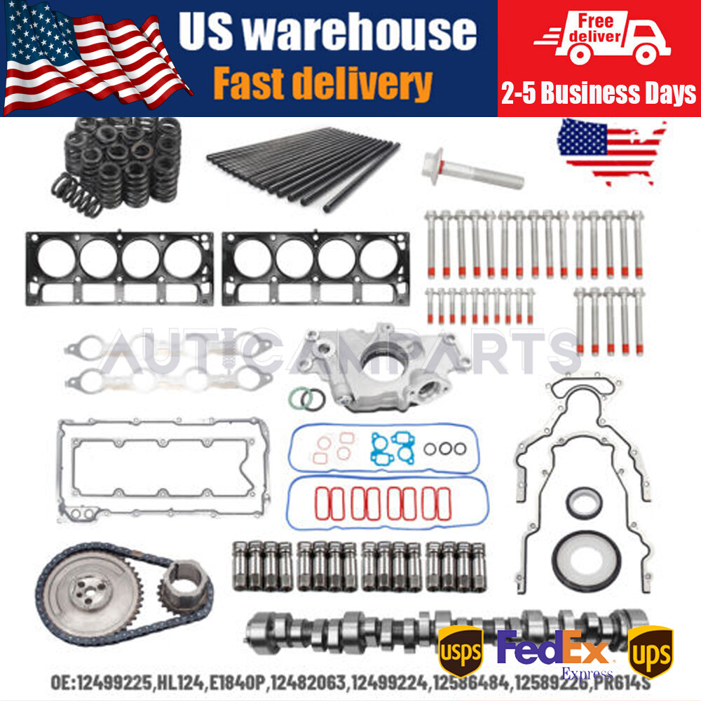 Sloppy Mechanics Stage 2 Cam Lifters Oil Pump Kit For LS1 4.8 5.3 
