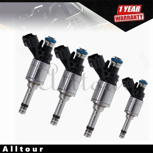 4Pcs GDI Fuel Injectors For 20112017 Nissan Juke 1.6L L4 166004BB0A