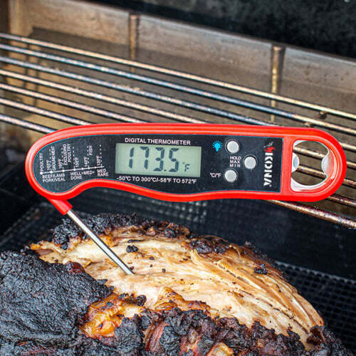 Kona 5-Piece Grill Tools Set - Premium Stainless Steel Grill Tools & Thermometer - Picture 6 of 6
