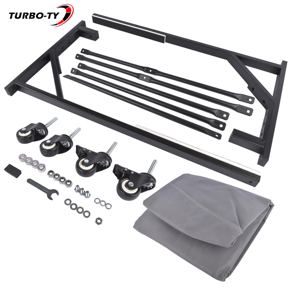 Soporte de techo rígido con cubierta antipolvo para Porsche Boxster Ford Thunderbird Honda S2000 Foto 4 de 4