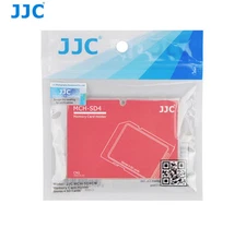 JJC MCH-SD4CN Crimson Pocket Credit Card Memory Card Holder for 4 SD cards