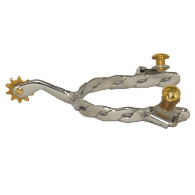 Reinsman Diamond R Twisted Western Spur for Ladies, Men, Youth