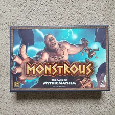 MONSTROUS The Game Of Mythic Mayhem Game CMON Complete EUC