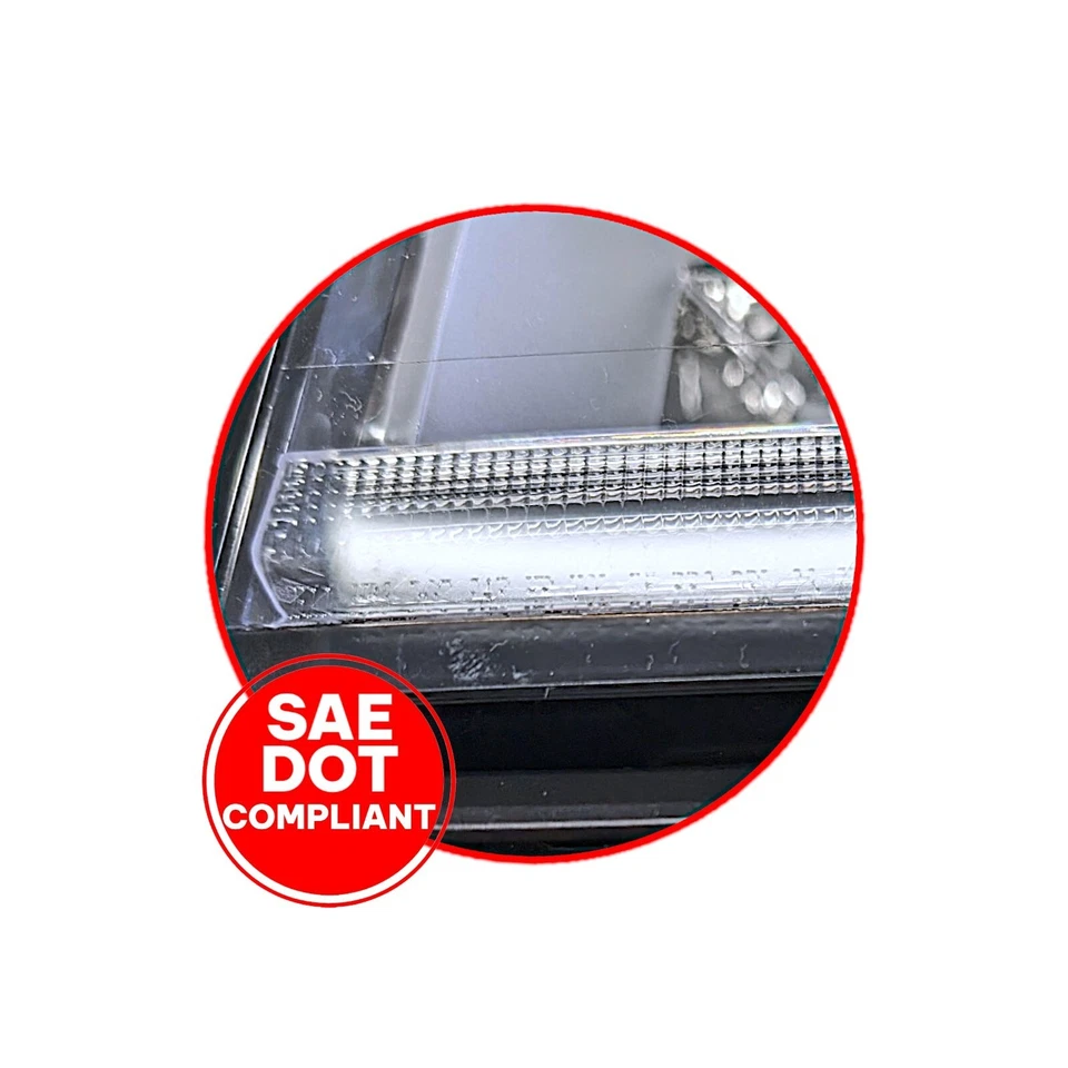 [Halógeno] Faro proyector lateral del conductor LED DRL LH para GMC Yukon 2015-2017 Foto 4 de 4