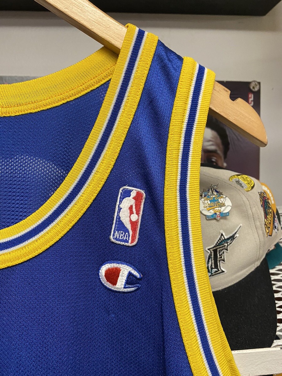 NBA GOLDEN STATE WARRIORS BASKETBALL JERSEY CHAMPION #10 TIM