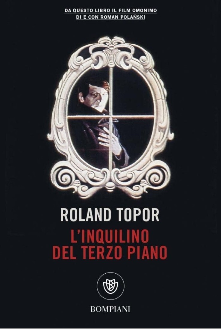 L'inquilino del terzo piano Roland Topor Nuova Ed Bompiani Horror Libro Polanski