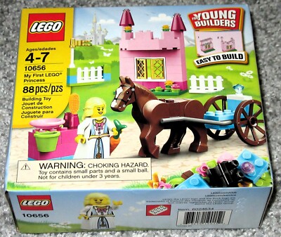 Lego 10656 ~ MY FIRST LEGO PRINCESS ~ retired NISB CASTLE HORSE