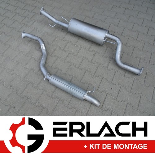 Silencieux Arrière Pour Mitsubishi Pajero 3.2 Di-D - Acier Aluminié, Garantie 30 Mois