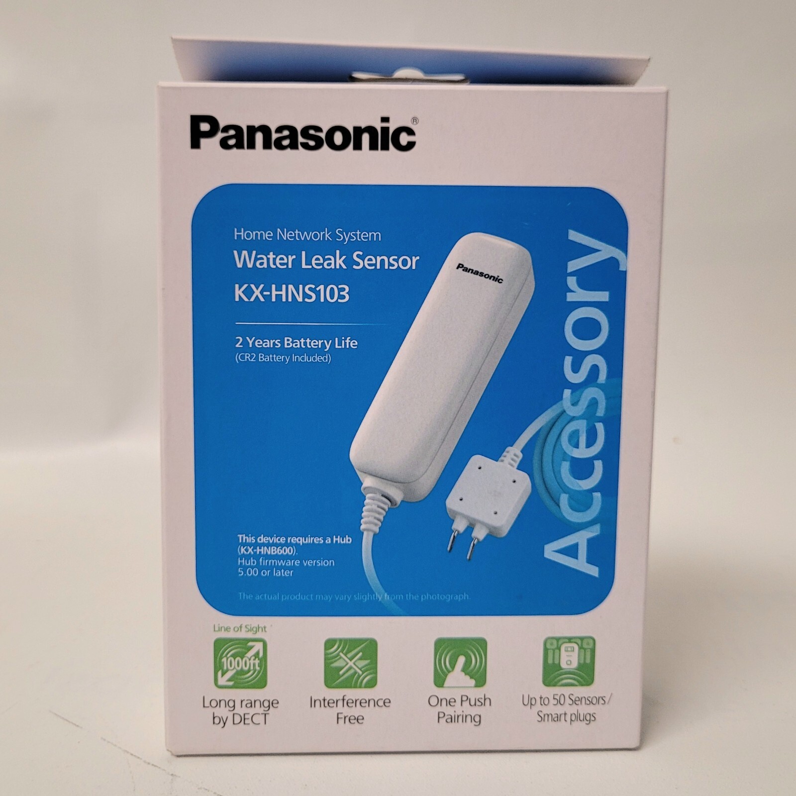 Panasonic KX-HNS103 Home Network System  Water Leak Sensor - White
