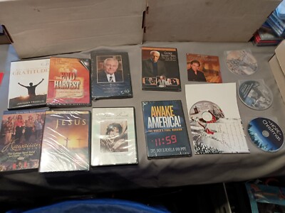 INSPIRATIONAL Christian Religious Faith Mixed Titles DVD Movies Lot 